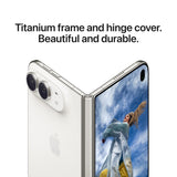 Titanium frame and hinge cover, Beautiful and durable.