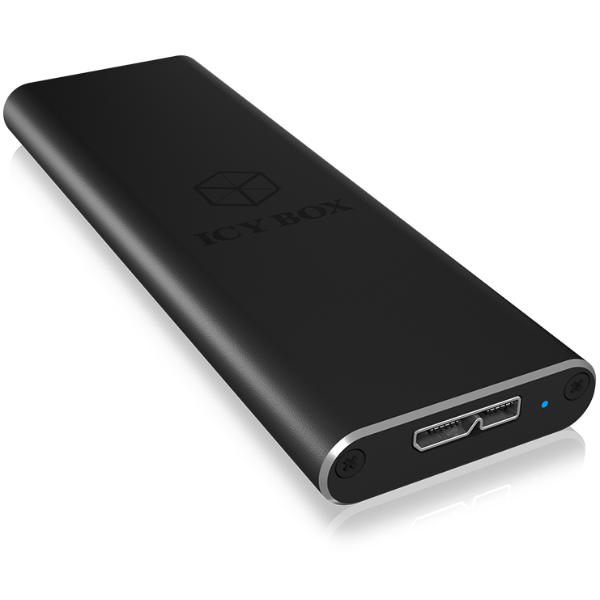 IcyBox USB 3.0 M.2 SATA SSD Enclosure | Klikk Malta
