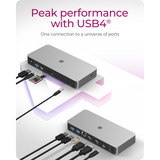 IcyBox 10-in-1 USB-C Docking Station with D... | Klikk Malta