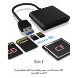 ICY BOX CF/SD/microSD USB 3.0 Card Reader | Klikk Malta