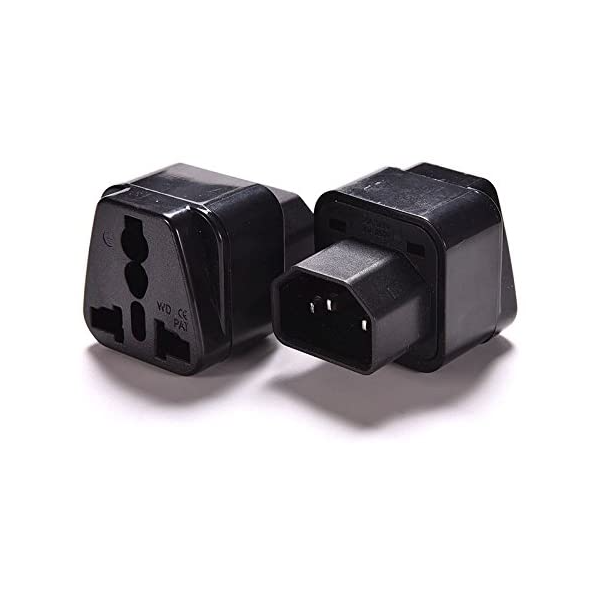 IEC to Universal Plug UPS Adapter | Klikk Malta