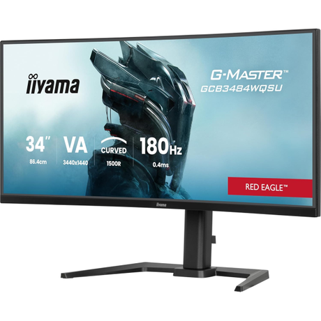 iiyama GCB6484WQSU Red Eagle 34 inch WQHD 0... | Klikk Malta