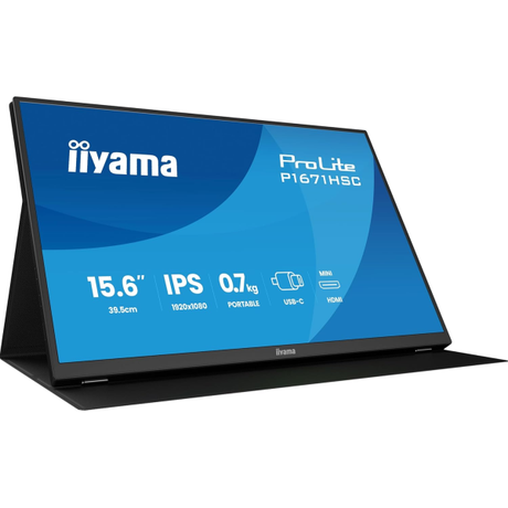 iiyama P1671HSC 15.6 inch FHD IPS Monitor w... | Klikk Malta