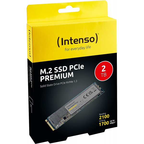 Intenso Premium 2TB NVMe PCIe M.2 SSD | Klikk Malta