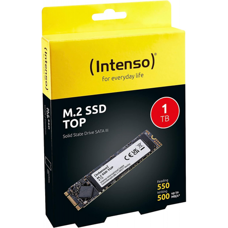 Intenso Top 1TB M.2 SATA SSD | Klikk Malta