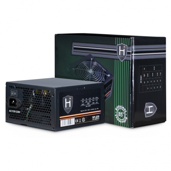 Inter-Tech HiPower 650W Power Supply | Klikk Malta