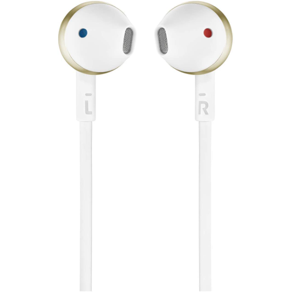 JBL T205 Earphones Champagne Gold | Klikk Malta