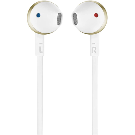 JBL T205 Earphones Champagne Gold | Klikk Malta
