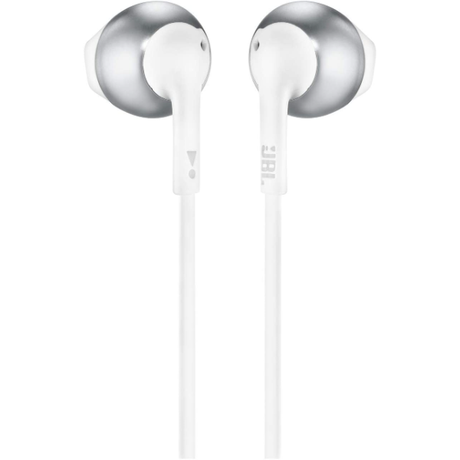 JBL T205 Earphones White Chrome | Klikk Malta