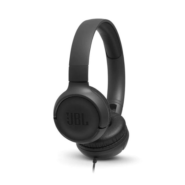 JBL Tune 500 On-Ear Headphones Black | Klikk Malta