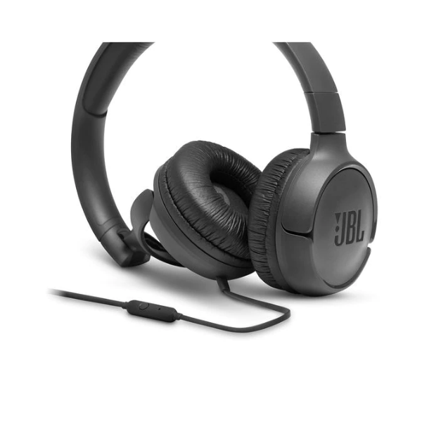 JBL Tune 500 On-Ear Headphones Black | Klikk Malta