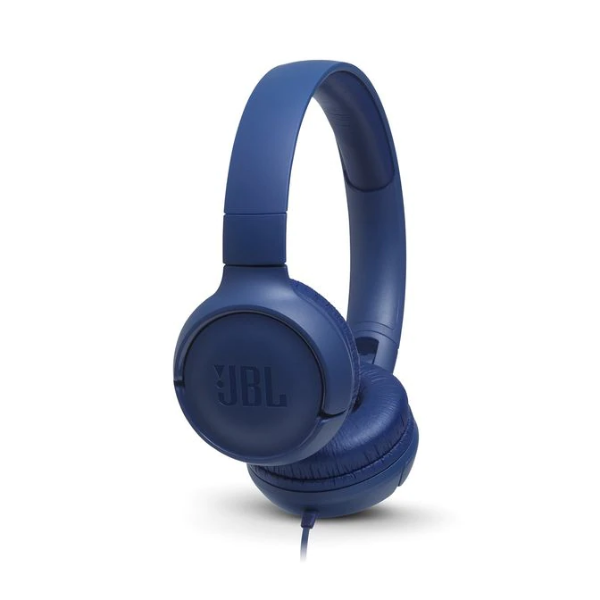JBL Tune 500 On-Ear Headphones Blue | Klikk Malta