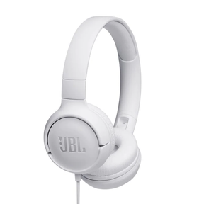 JBL Tune 500 On-Ear Headphones White | Klikk Malta