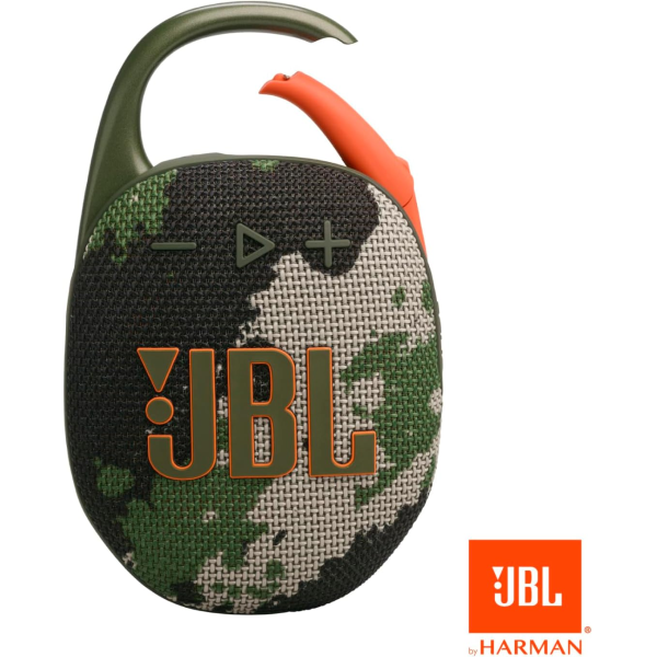 JBL Clip 5 Portable Wireless Speaker Squad | Klikk Malta