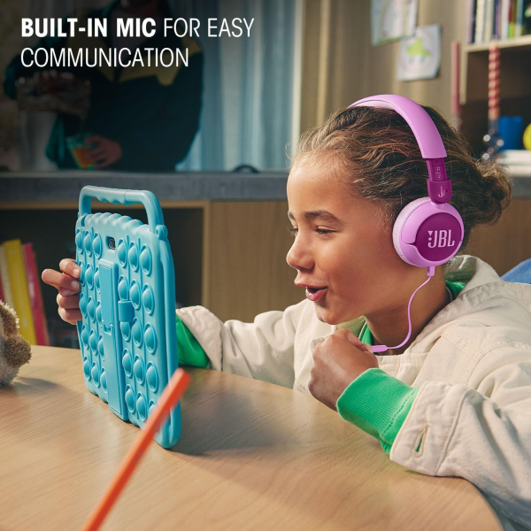 JBL JR320 Wireless On-Ear Kids Headphones Blue | Klikk Malta