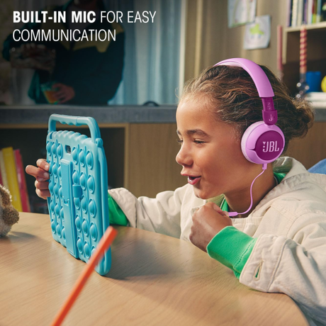 JBL JR320 Wireless On-Ear Kids Headphones Blue | Klikk Malta