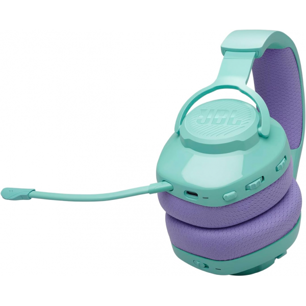 JBL Quantum 360 Wireless Gaming Headset Cyan | Klikk Malta