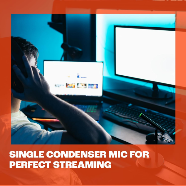 JBL Quantum Stream Talk Gaming USB Microphone | Klikk Malta