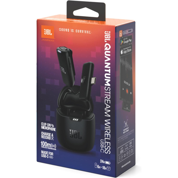 JBL Quantum Stream Wireless USB-C Microphone | Klikk Malta