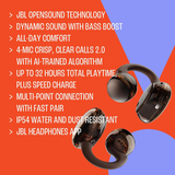JBL Soundgear Clips Wireless Earphones Black | Klikk Malta