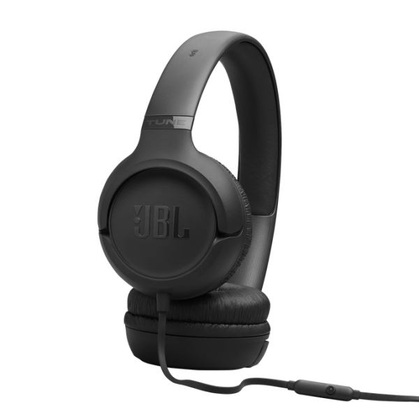 JBL T530 Wired On-Ear Headphones Black | Klikk Malta
