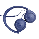 JBL T530 Wired On-Ear Headphones Blue | Klikk Malta