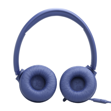 JBL T530 Wired On-Ear Headphones Blue | Klikk Malta