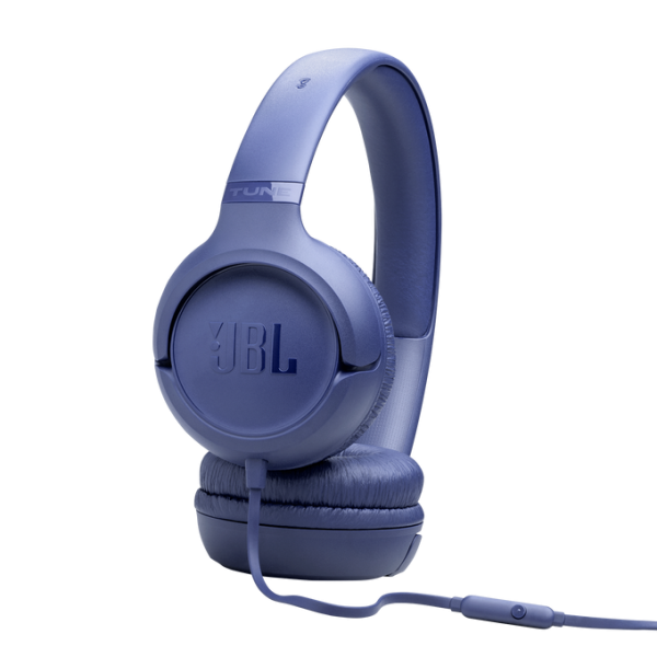 JBL T530 Wired On-Ear Headphones Blue | Klikk Malta