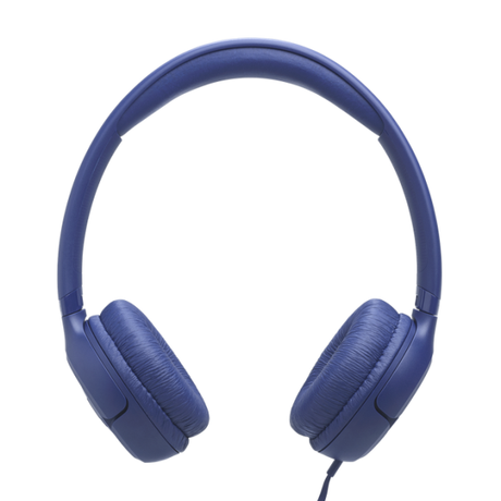 JBL T530 Wired On-Ear Headphones Blue | Klikk Malta