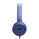 JBL T530 Wired On-Ear Headphones Blue | Klikk Malta