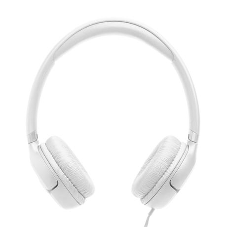 JBL T530 Wired On-Ear Headphones White | Klikk Malta