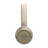 JBL T530 Wired USB-C On-Ear Headphones Beige | Klikk Malta