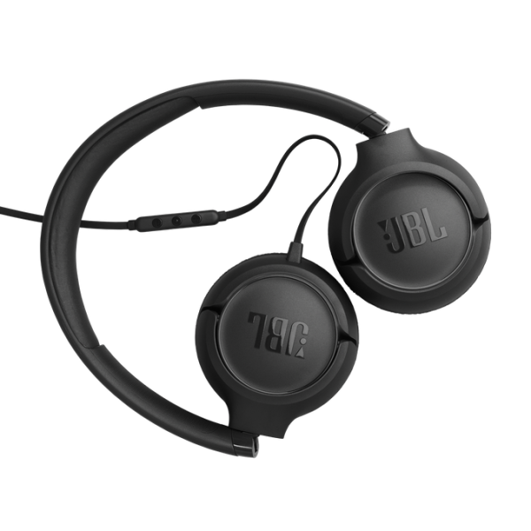 JBL T530 Wired USB-C On-Ear Headphones Black | Klikk Malta