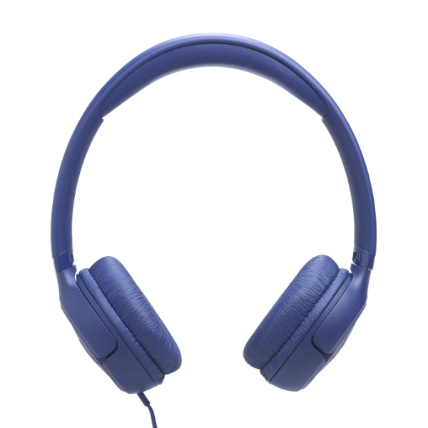 JBL T530 Wired USB-C On-Ear Headphones Blue | Klikk Malta