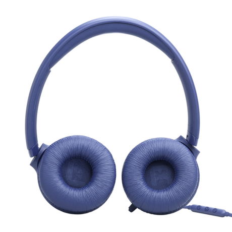 JBL T530 Wired USB-C On-Ear Headphones Blue | Klikk Malta