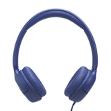 JBL T530 Wired USB-C On-Ear Headphones Blue | Klikk Malta