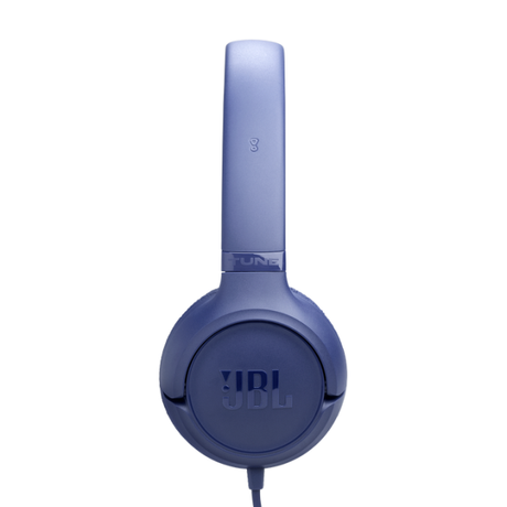 JBL T530 Wired USB-C On-Ear Headphones Blue | Klikk Malta
