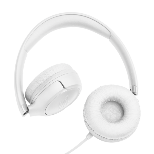 JBL T530 Wired USB-C On-Ear Headphones White | Klikk Malta