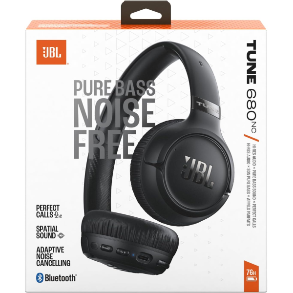 JBL Tune 680NC On-Ear Noise Cancelling Wire... | Klikk Malta