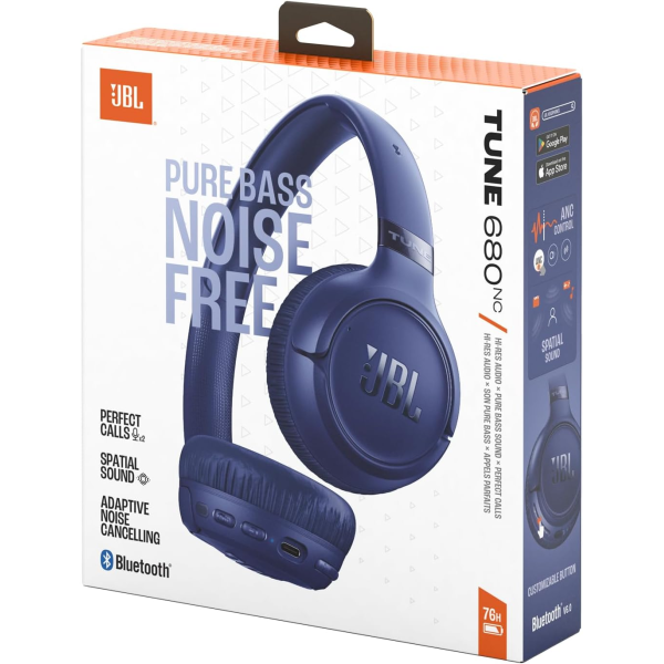 JBL Tune 680NC On-Ear Noise Cancelling Wire... | Klikk Malta