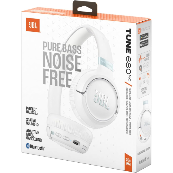 JBL Tune 680NC On-Ear Noise Cancelling Wire... | Klikk Malta