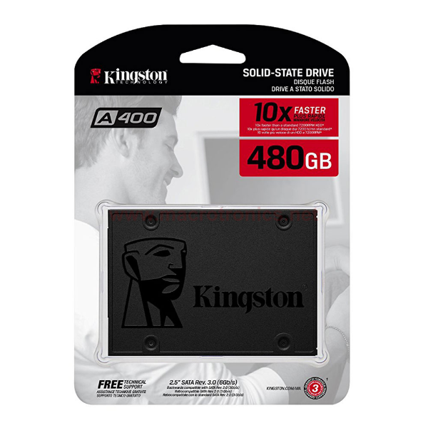 Kingston A400 480GB SATA III SSD | Klikk Malta