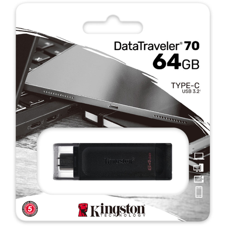 Kingston DataTraveler 70 64GB USB-C Flash D... | Klikk Malta