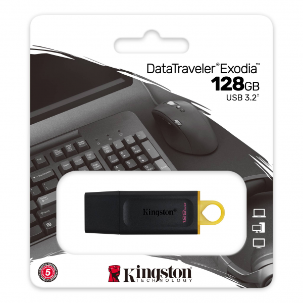 Kingston DataTraveler Exodia 128GB USB-A 3.... | Klikk Malta