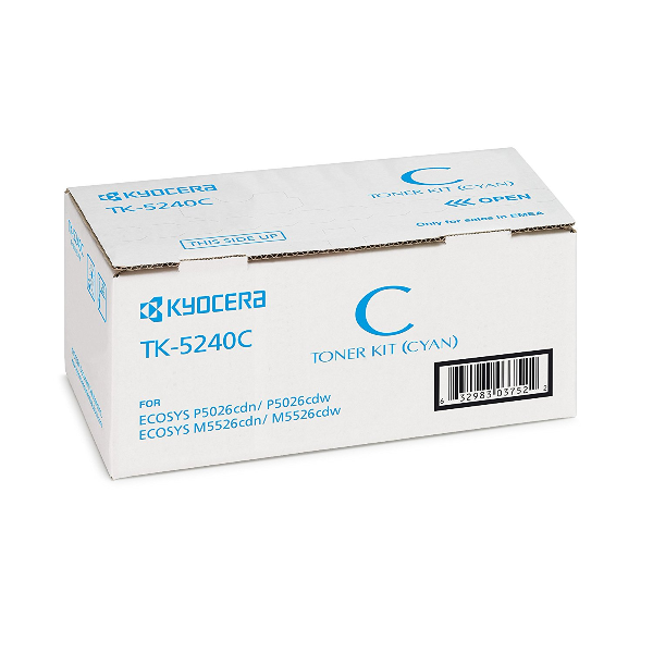 KYOCERA TK-5240C Cyan Toner Cartridge - Ori... | Klikk Malta