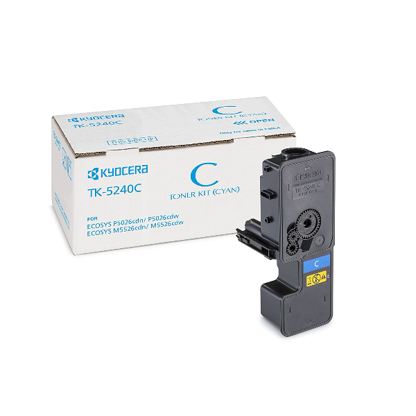 KYOCERA TK-5240C Cyan Toner Cartridge - Ori... | Klikk Malta