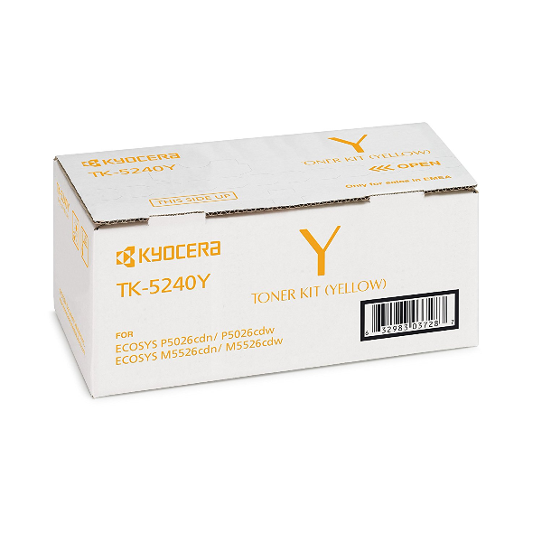 KYOCERA TK-5240Y Yellow Toner Cartridge - O... | Klikk Malta