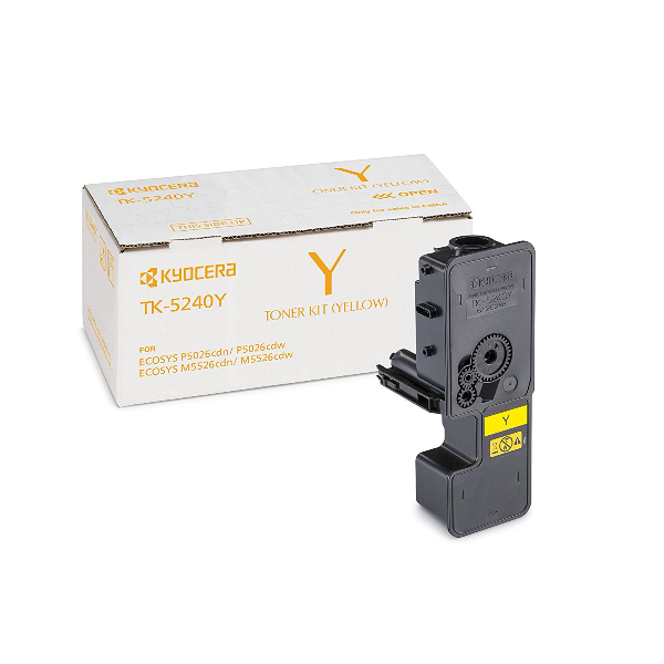 KYOCERA TK-5240Y Yellow Toner Cartridge - O... | Klikk Malta
