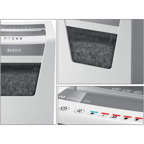 Leitz IQ Office Paper P5 Micro Cut Shredder | Klikk Malta