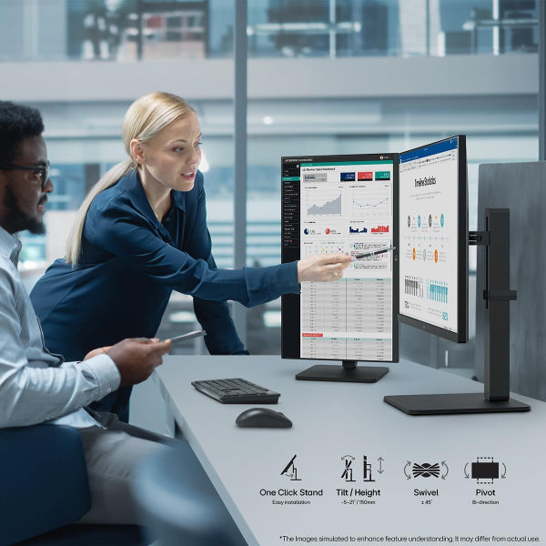LG 27BA450 27 inch FHD IPS LED Monitor | Klikk Malta